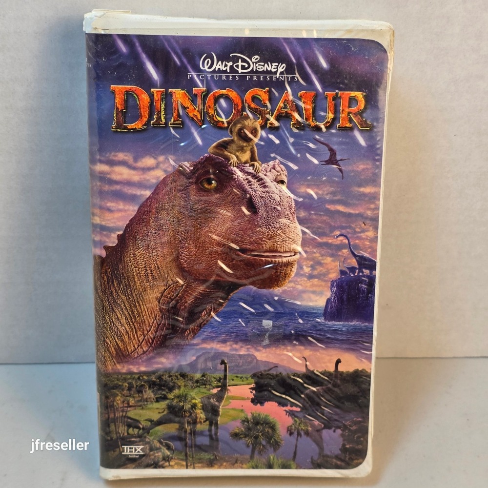 Dinosaur VHS W/Clamshell Walt Disney